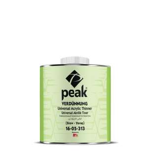 Peak Universal Akrilik Tiner YAVAŞ / 500 ml