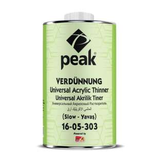 Peak Universal Akrilik Tiner YAVAŞ / 1 lt