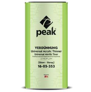 Peak Universal Akrilik Tiner YAVAŞ / 5 lt