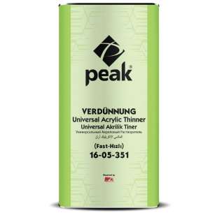 Peak Universal Acrylic Thinner - FAST - 5 lt