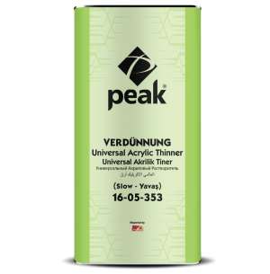 Peak Universal تنر اكرليك شامل /بطيئ /5 ليتر 