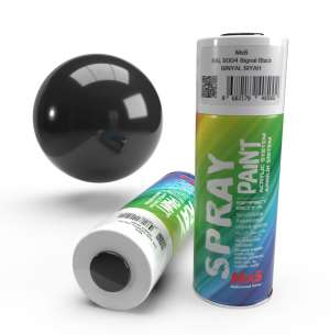 MxS - RAL 9004 - Sinyal Siyah - Sprey Boya
