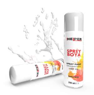 HELPER - RAL 9010 - Parlak Beyaz - Sprey Boya