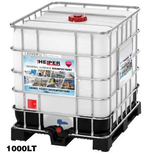Helper Genel Yüzey Temizleme Hijyen Likiti IBC 1000Lt