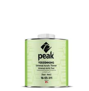 Peak Universal Acrylic Thinner - FAST - 500 ml