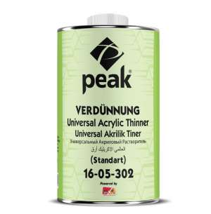 Peak Universal Acrylic Thinner - STANDARD- 1 lt